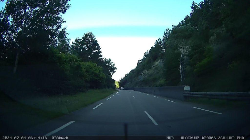 View at km 75.6