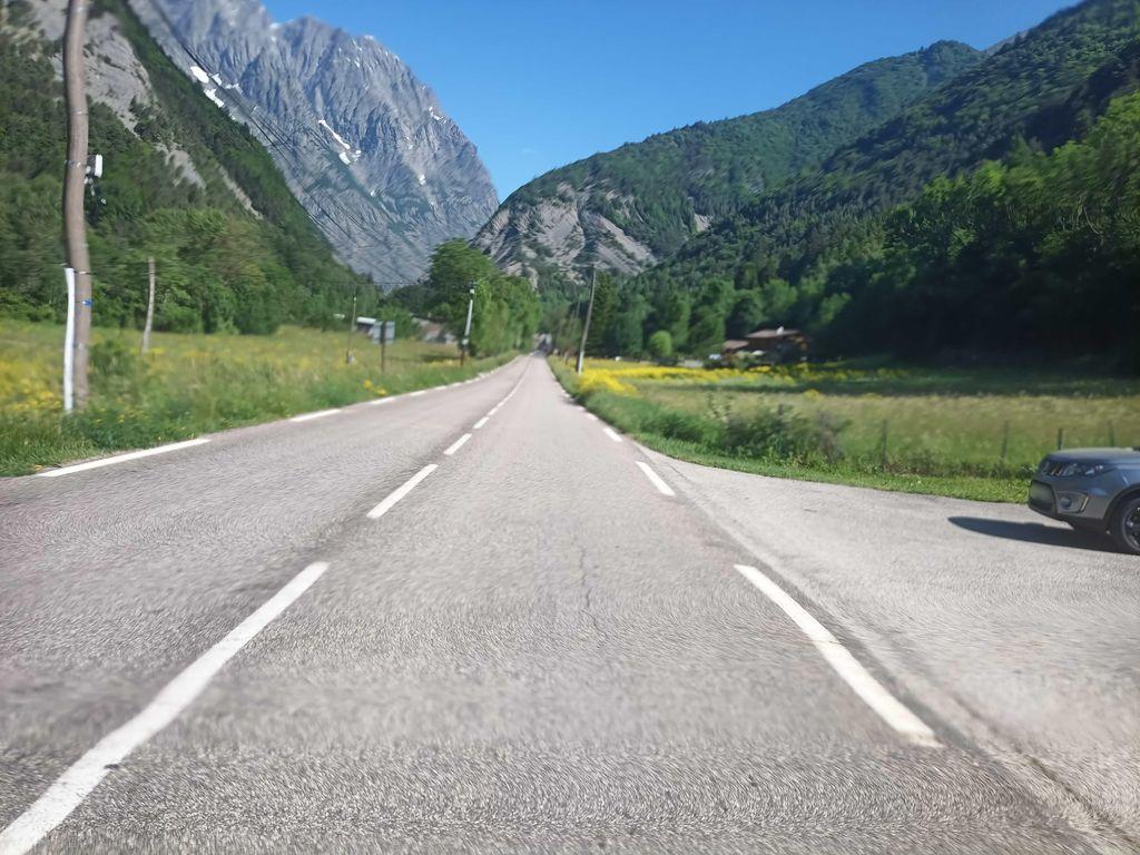 View at km 18