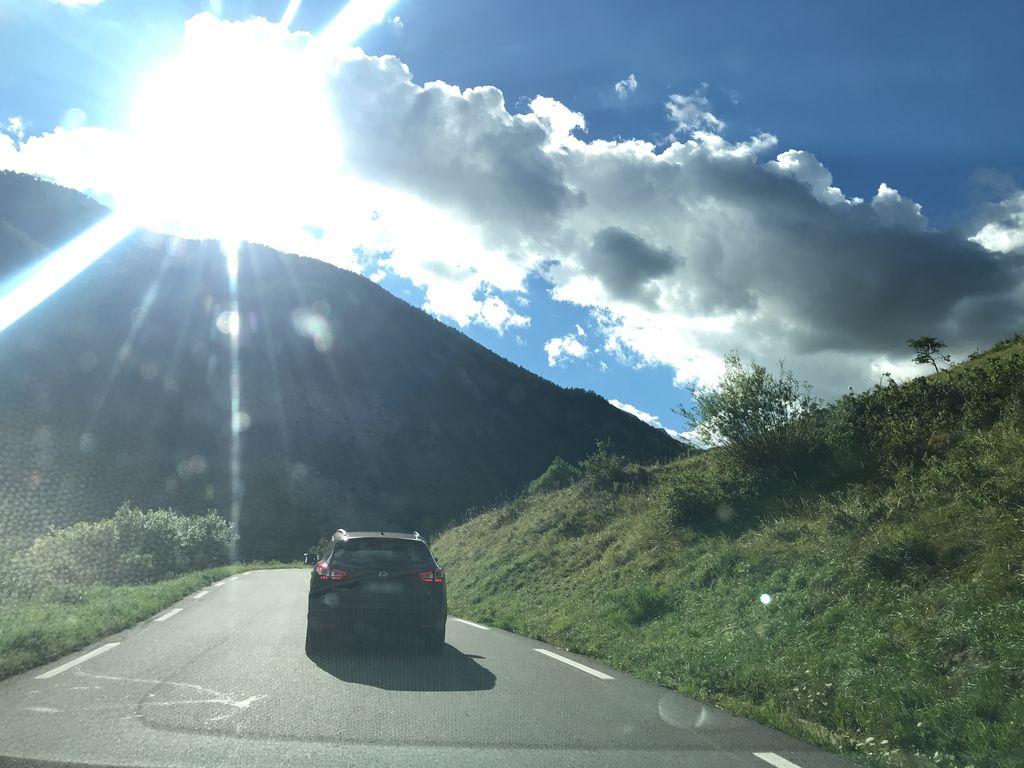 View at km 14