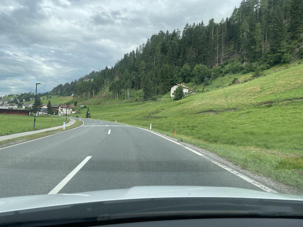 View at km 10