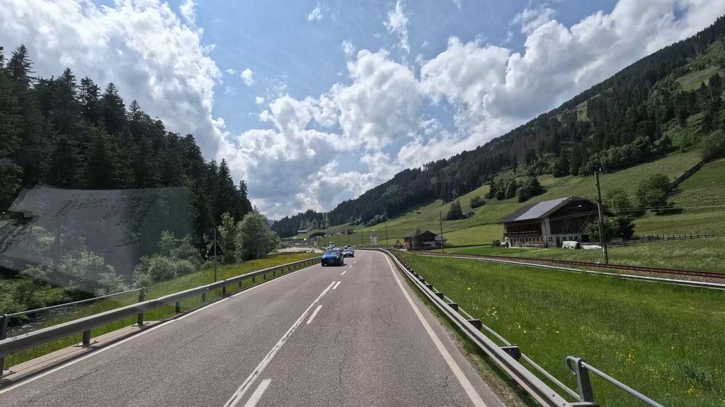 View at km 17.7