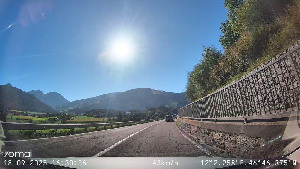 View at km 0.8