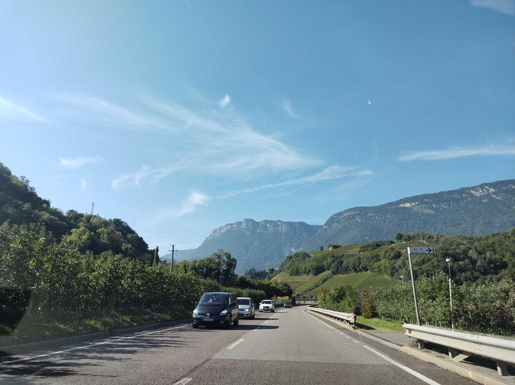 View at km 0.8