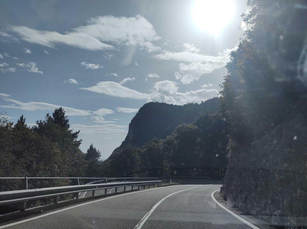 View at km 17.3