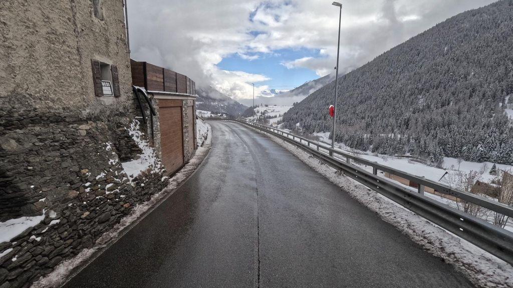 View at km 14