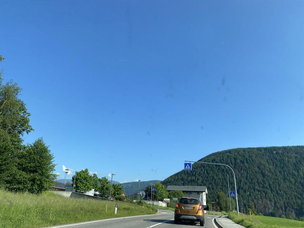 View at km 13