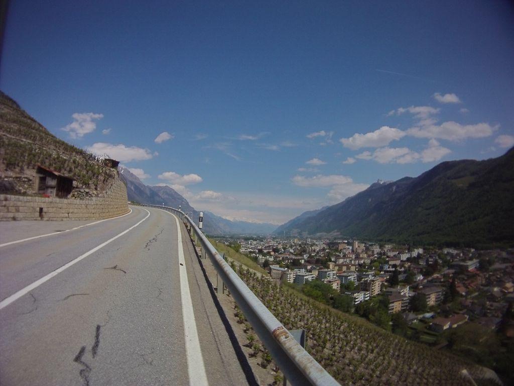 View at km 0.8