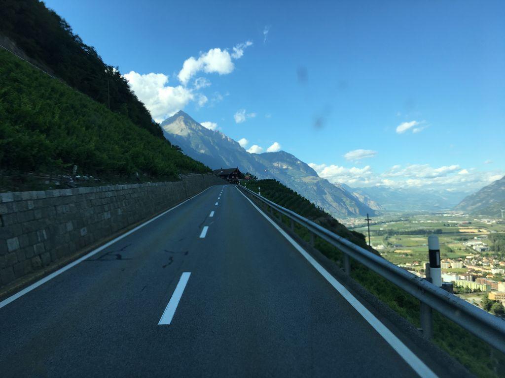 View at km 1.8