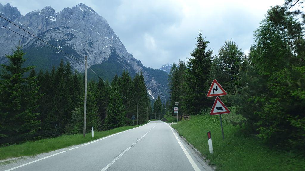 View at km 17.5