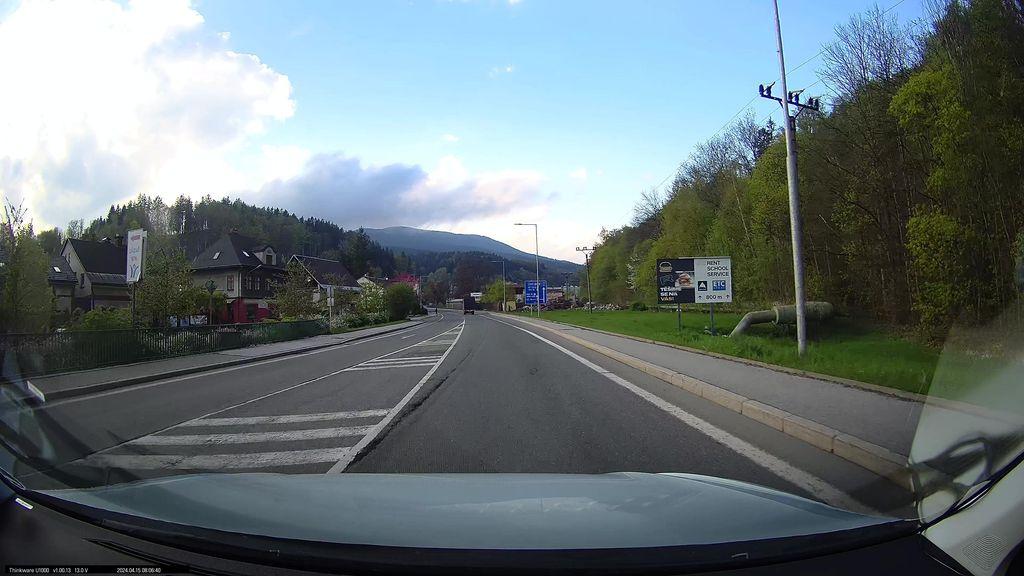 View at km 0.8