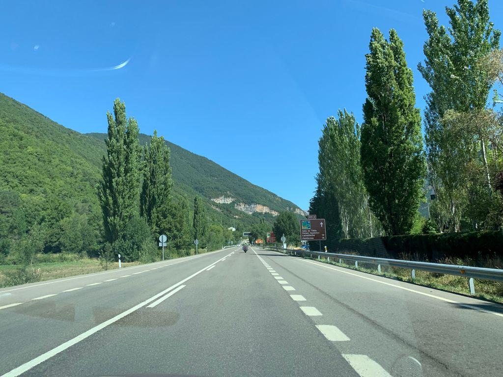 View at km 0.8