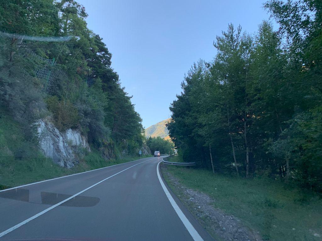 View at km 16