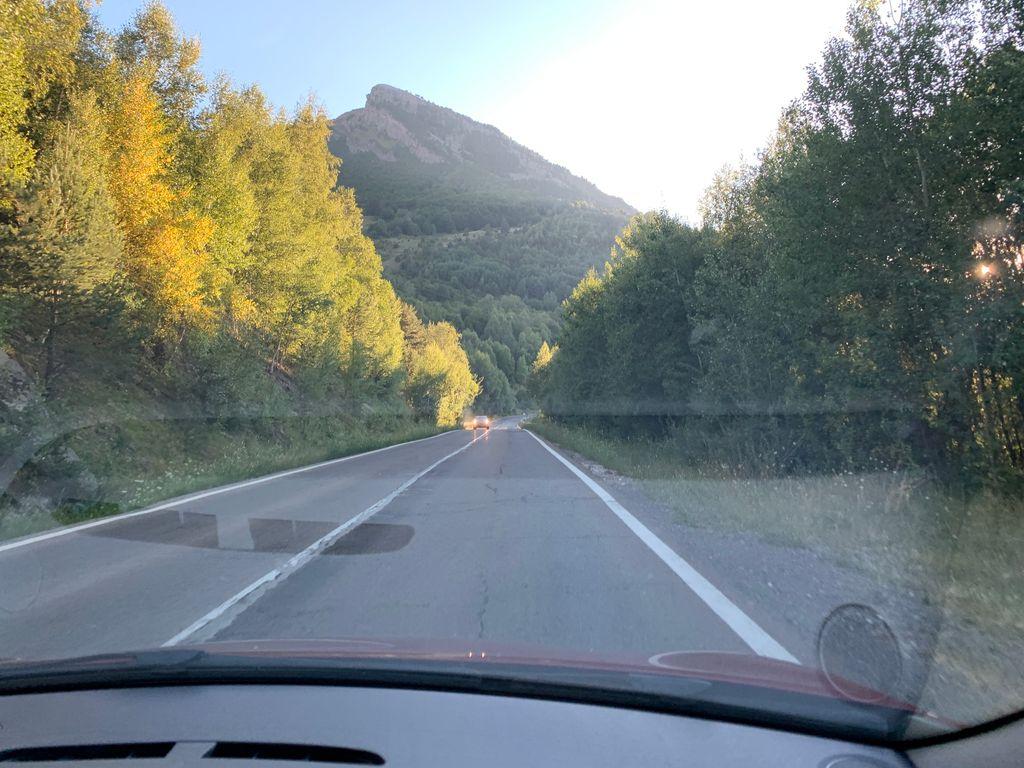 View at km 18
