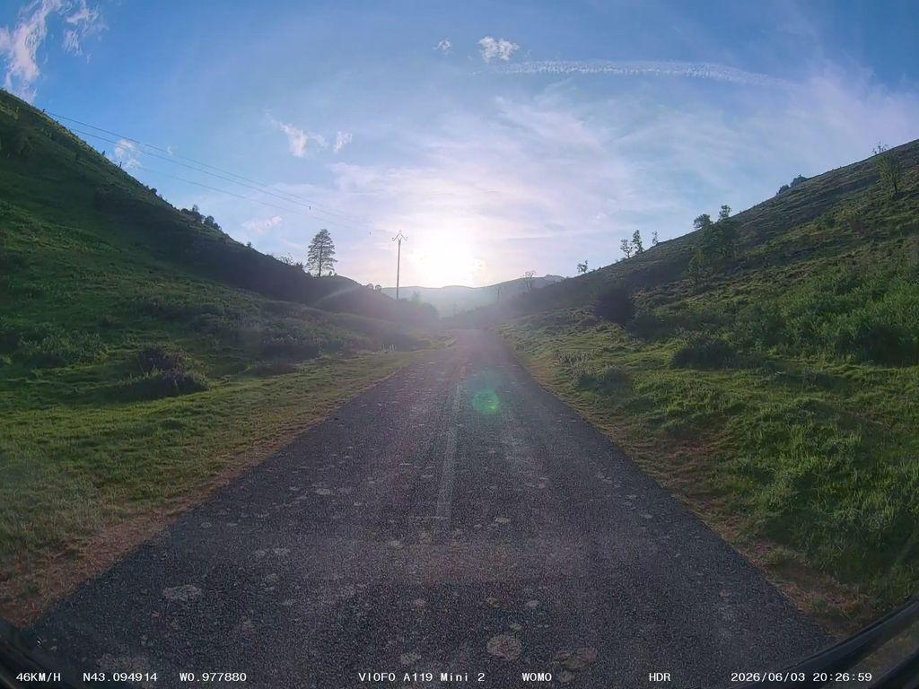 View at km 8