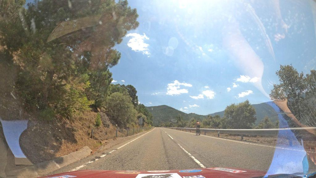 View at km 17.5