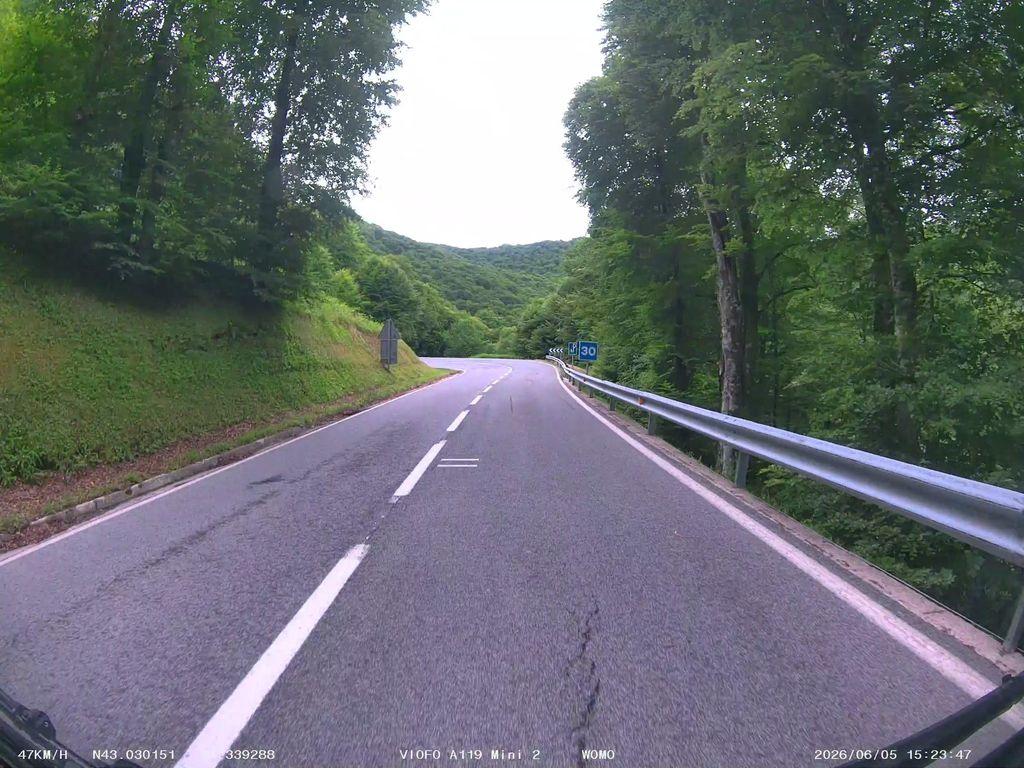 View at km 17