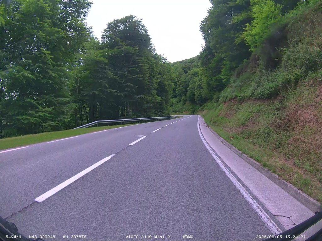 View at km 17.5
