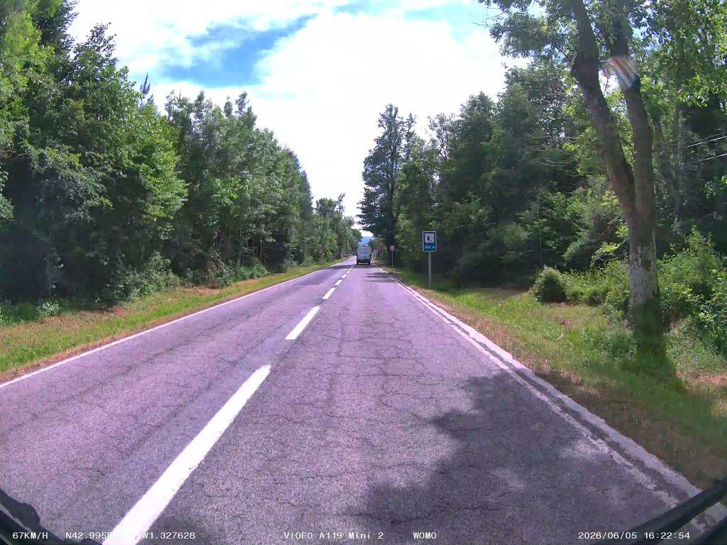 View at km 2