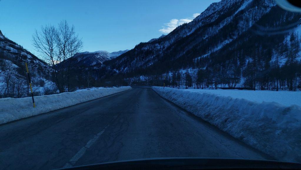 View at km 17.5