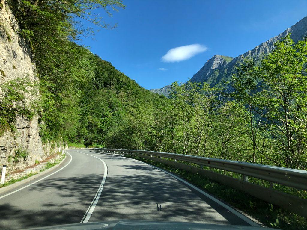 View at km 1.8