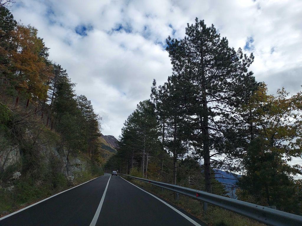View at km 17.9