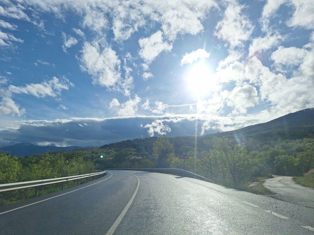 View at km 8.8