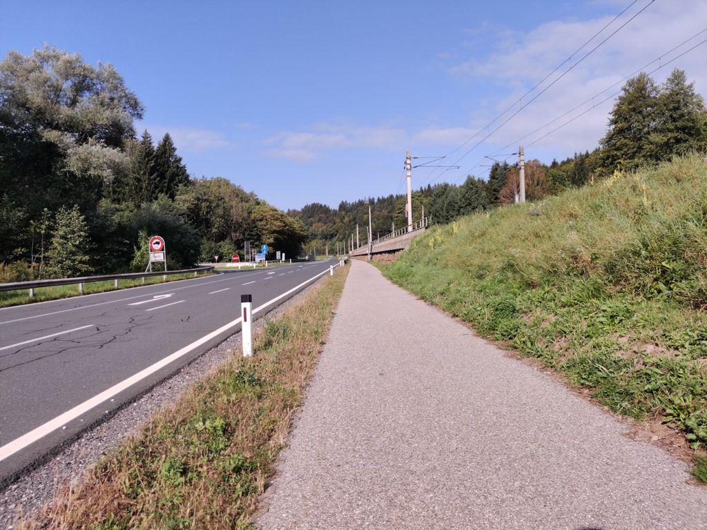 View at km 15.1