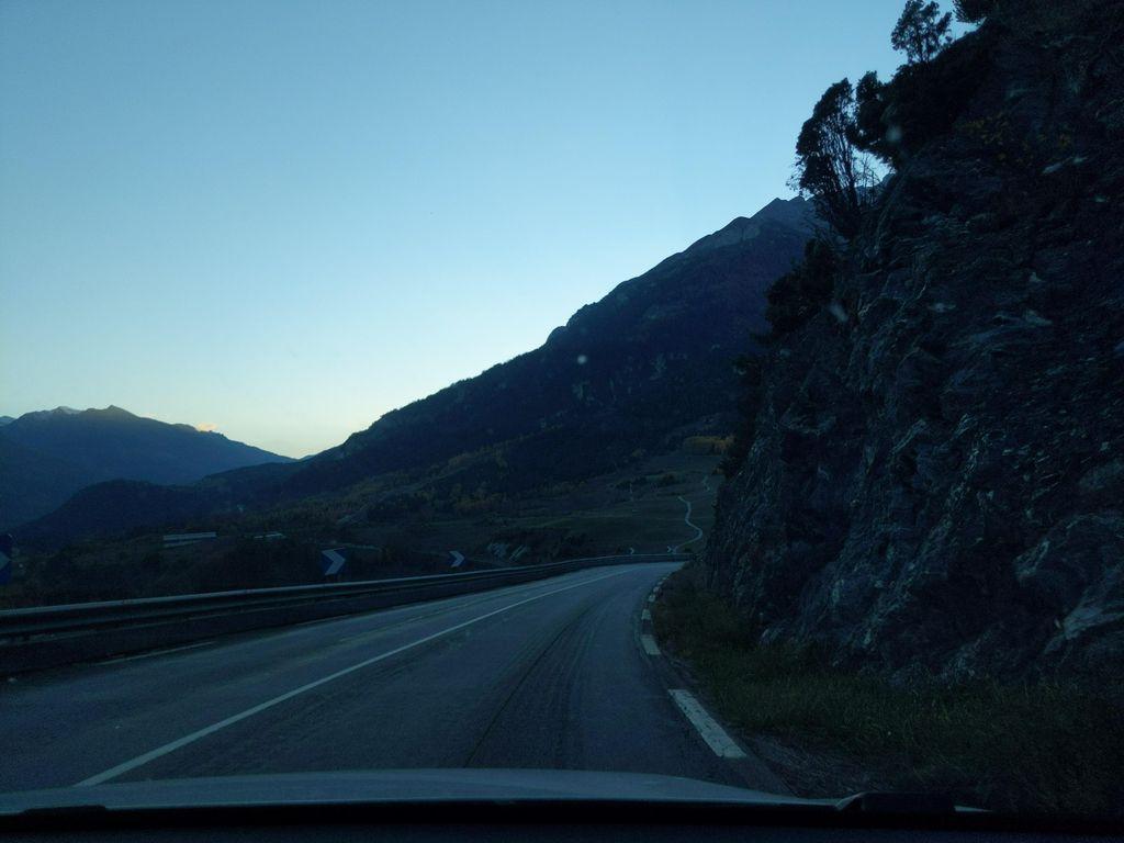 View at km 18.5