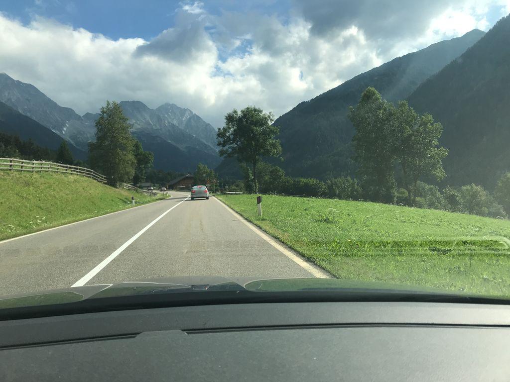 View at km 8