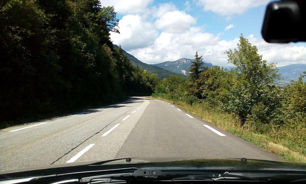 View at km 16.8