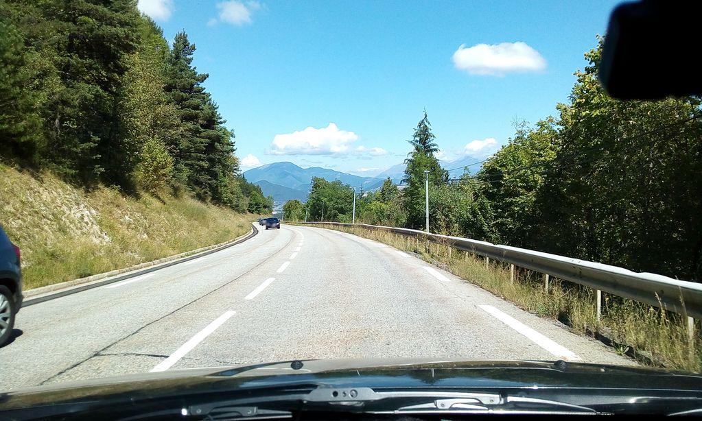 View at km 17.9