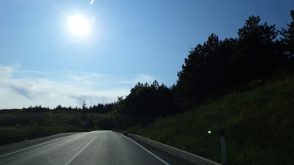 View at km 16