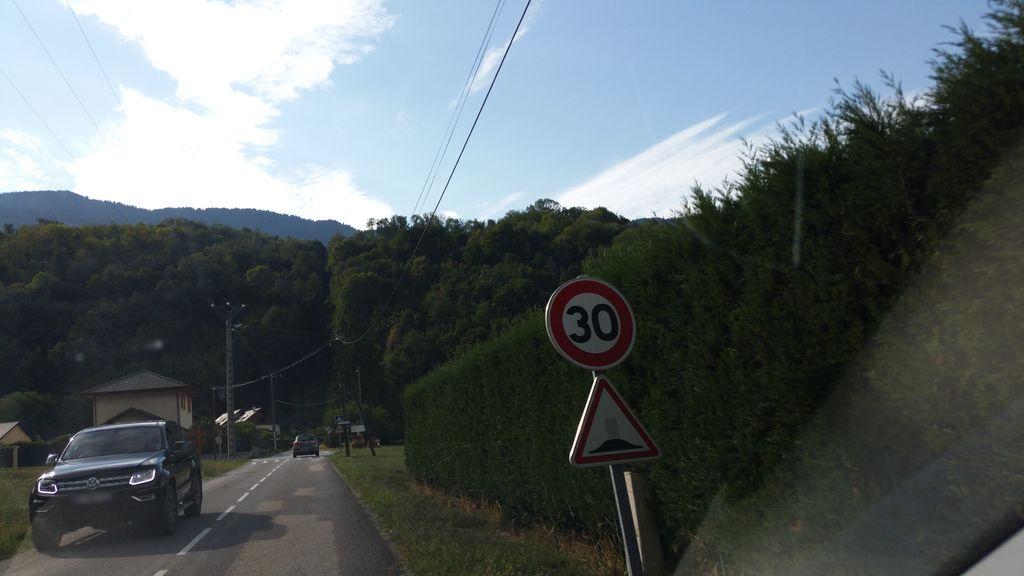 View at km 0.8