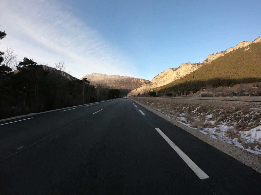 View at km 0.8