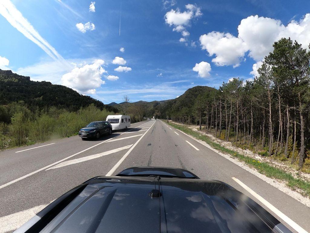 View at km 1.8