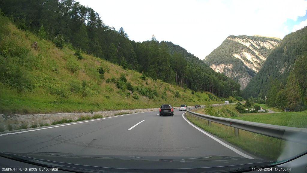 View at km 1.8