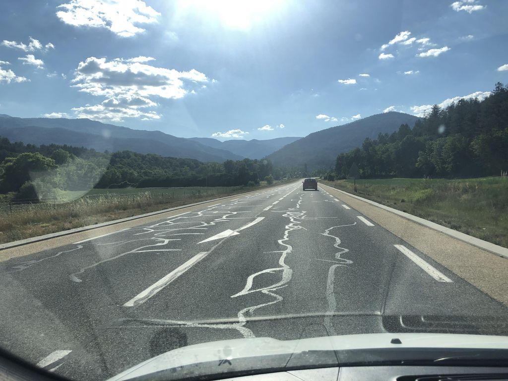 View at km 0.8
