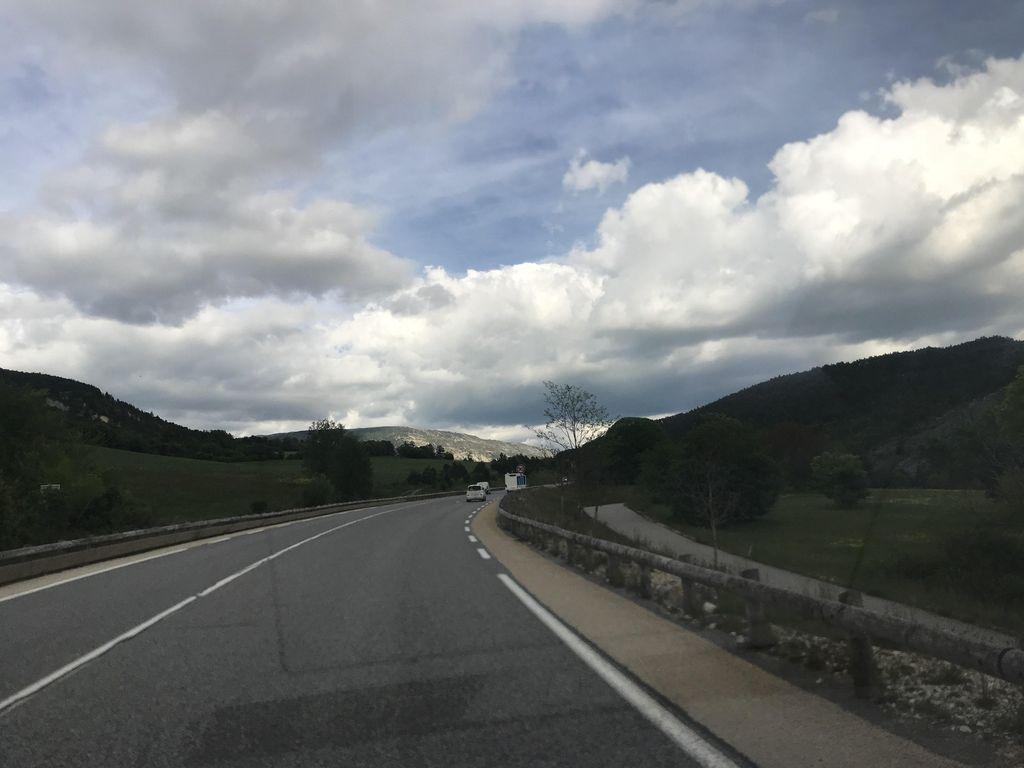 View at km 8