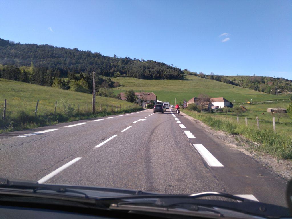 View at km 8