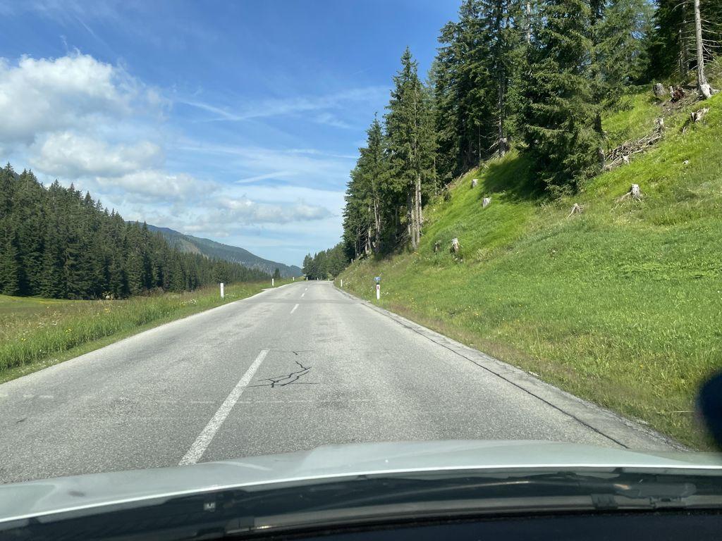 View at km 23.6