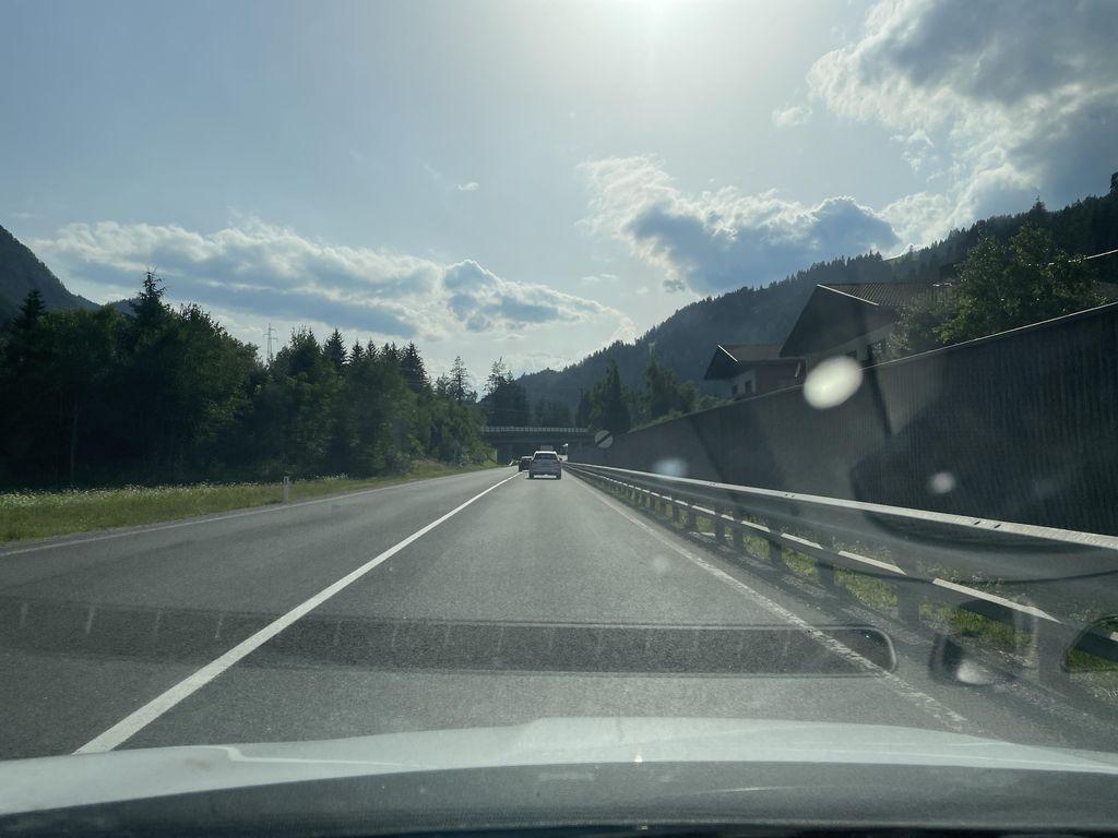 View at km 13