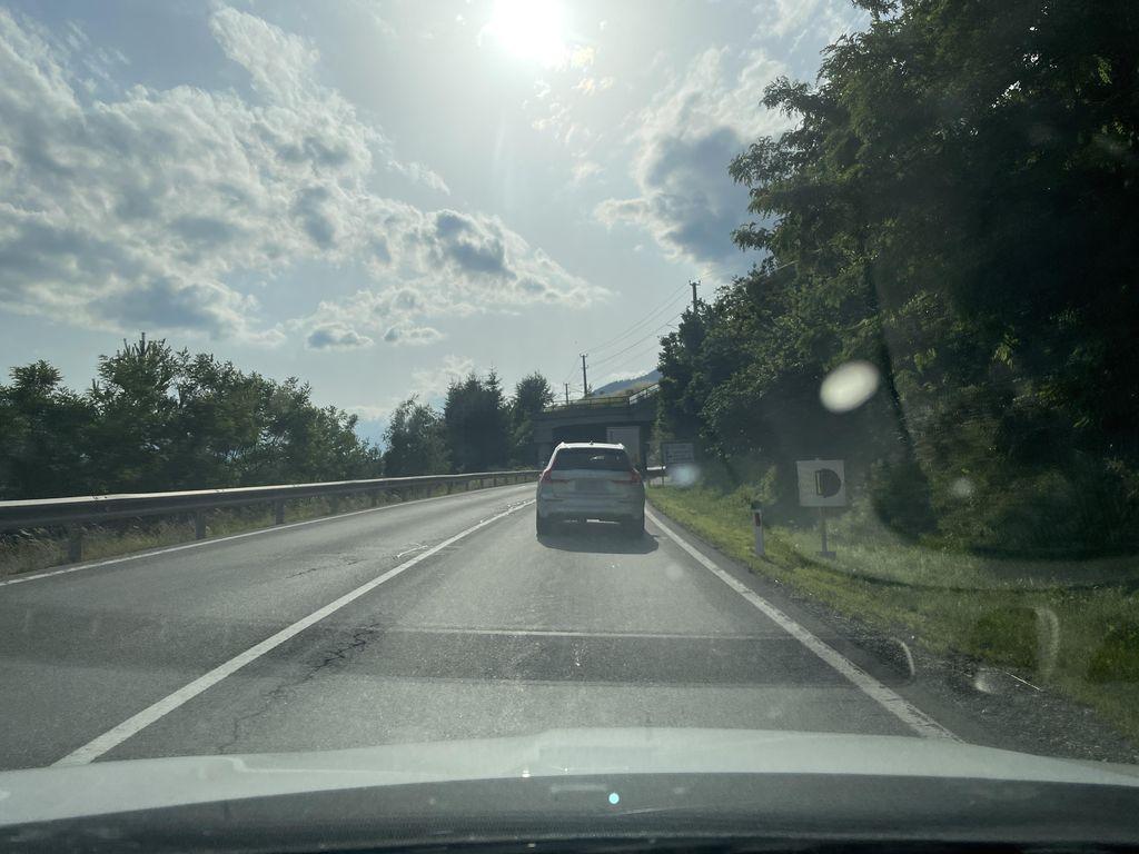 View at km 17.6