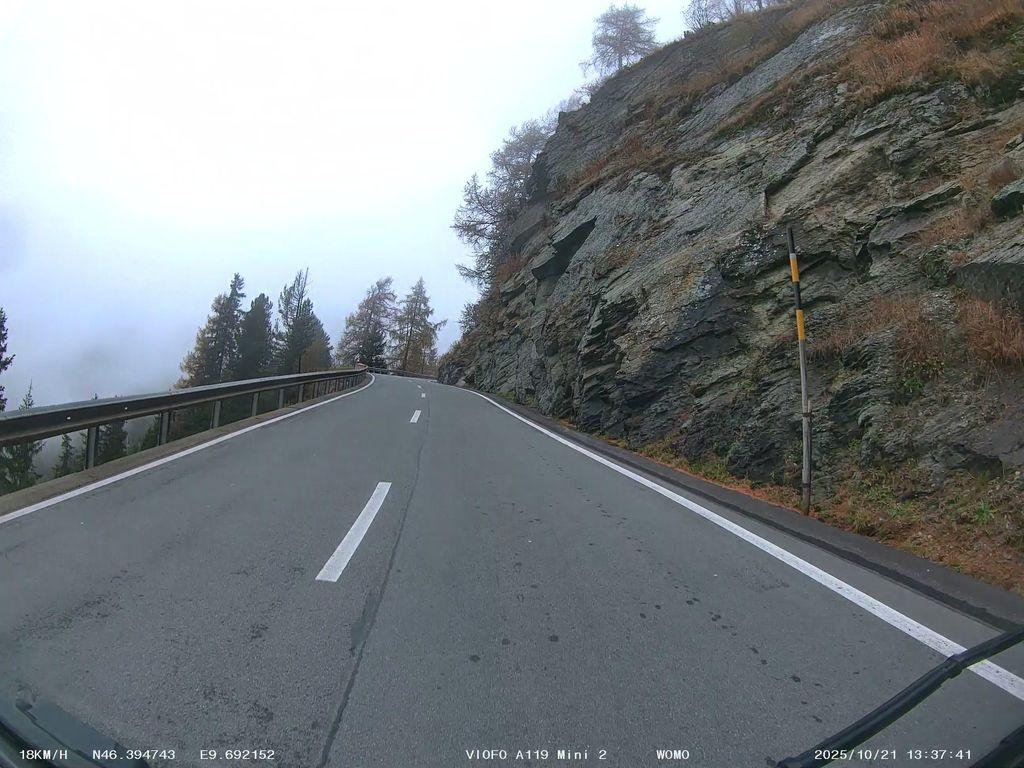 View at km 17.5