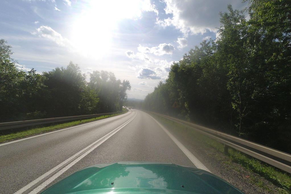 View at km 0.8