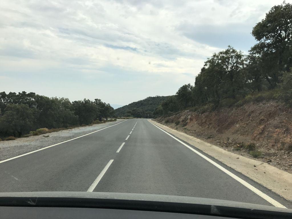 View at km 14