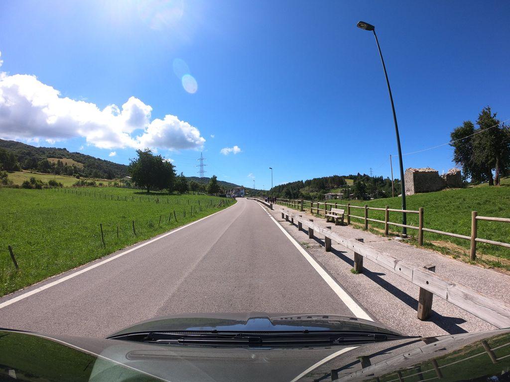 View at km 17.9
