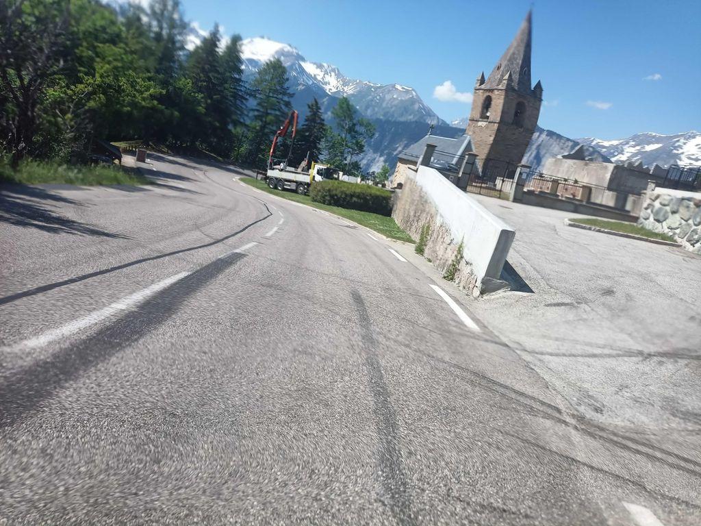 View at km 8