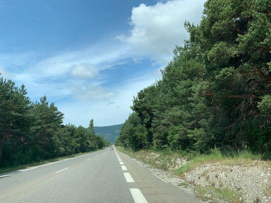 View at km 122.6